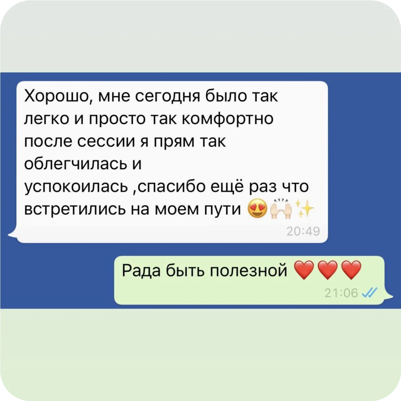 Скриншот письменного отзыва 2